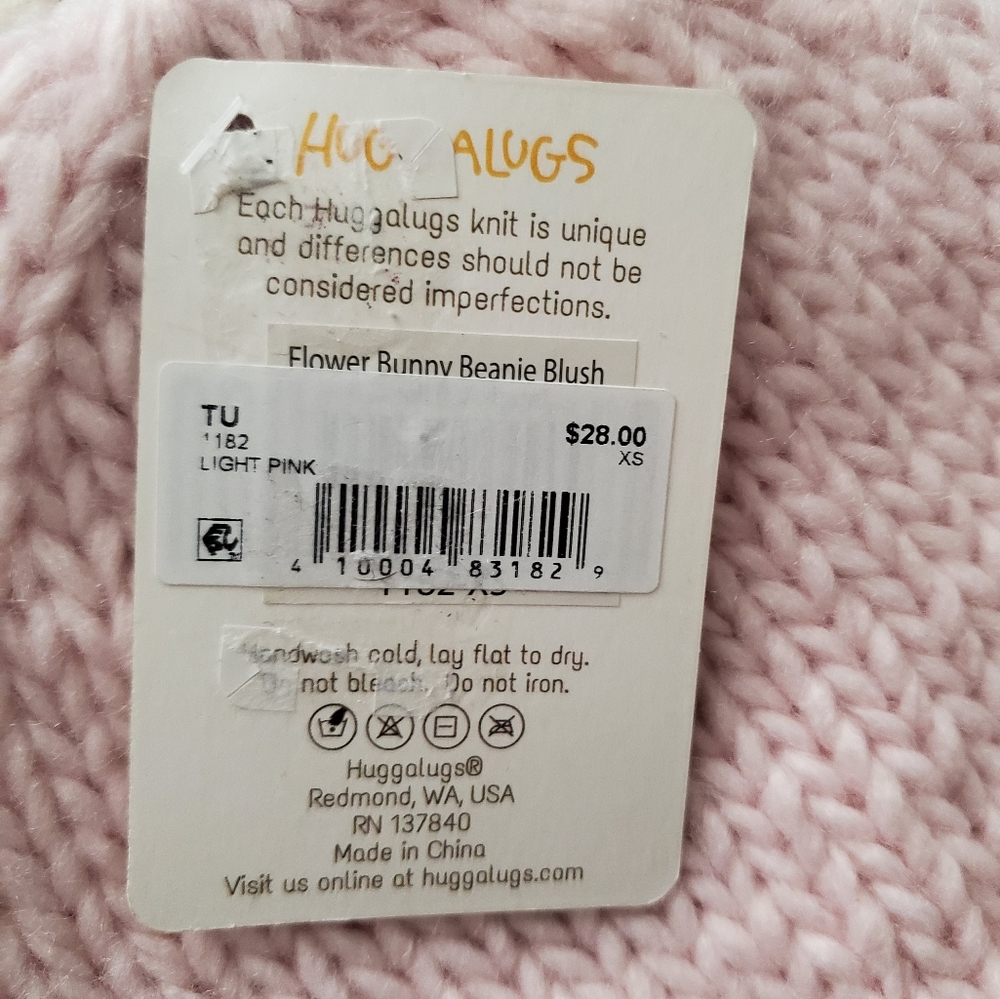 NWT Floral Bunny Ears Hat Tullabee Altar'd State Baby Toddler - Picture 4 of 5
